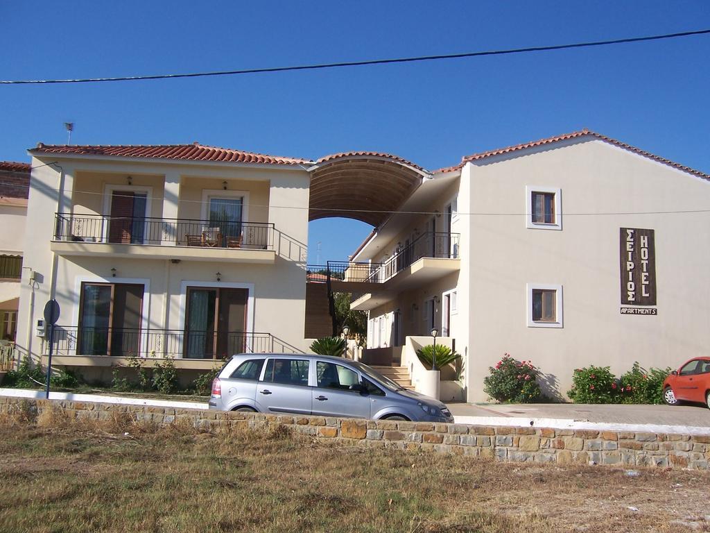 Sirius Hotel Finikounda Exterior foto